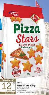 PIZZA STARS krekry 100g - pizza